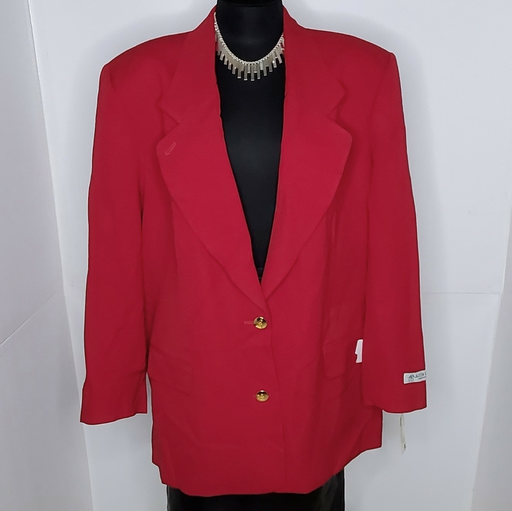 Austin Reed Bright Red Long Blazer size 20W